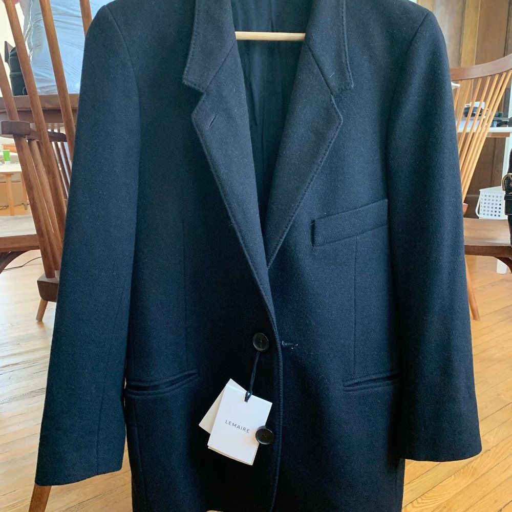 Lemaire Yak Wool Long Jacket Coat 34 XS-S